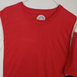 Robert Peritz California Official Mens Large Red Rugby Style VNTG Pullover SZ L